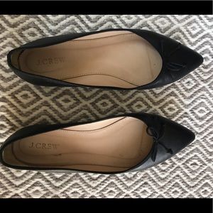 J.Crew Gemma flats black size 8.5